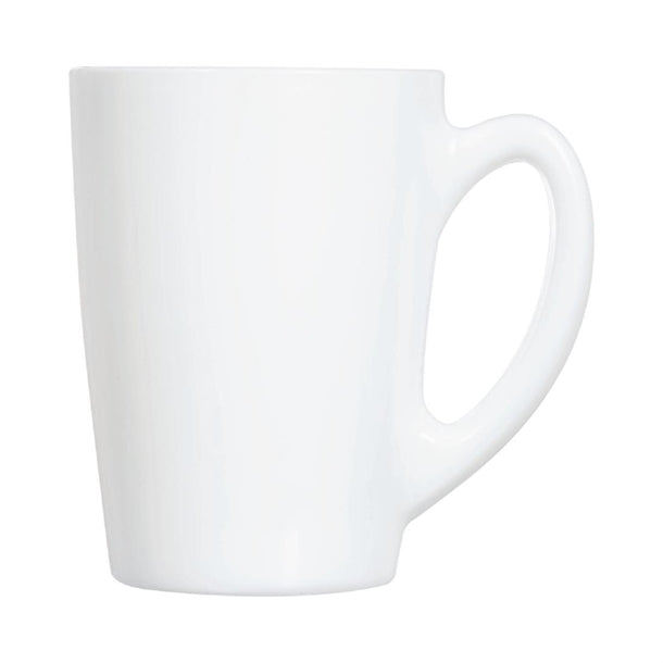 Luminarc New Morning Mugs White 320ml (Pack of 6) - HR856 Cups and Mugs Luminarc   
