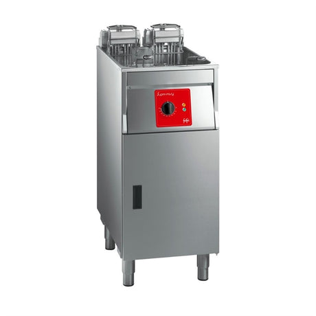 FriFri Super Easy 412 Electric Free-Standing Single Tank Fryer without Filtration 2 Baskets 22kW - Three Phase - HS061-3PH Freestanding Electric Fryers FriFri