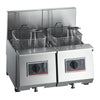 FriFri Profi+ 6+6 Electric Countertop Fryer Twin Tank Twin Baskets 2x4.6kW Three Phase - HS088-3PH Countertop Electric Fryers FriFri