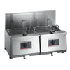 FriFri Profi+ 8+8 Electric Countertop Fryer Twin Tank Twin Baskets 2x6.9kW Three Phase - HS089-3PH Countertop Electric Fryers FriFri