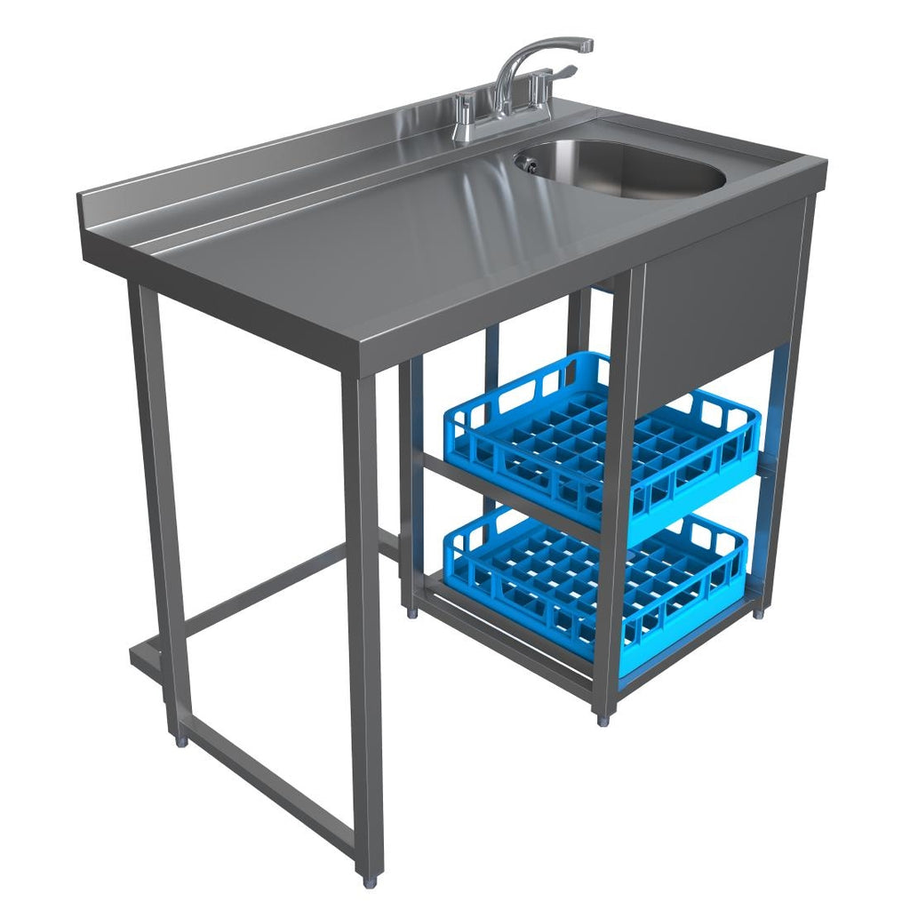 Parry Modular Bar Glass Wash Station MB-GS4 - HS343  Parry   