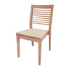 Bolero Bespoke Marty B Stacking Chair in Cream/Beech - HS375 All Chairs Bolero Bespoke   