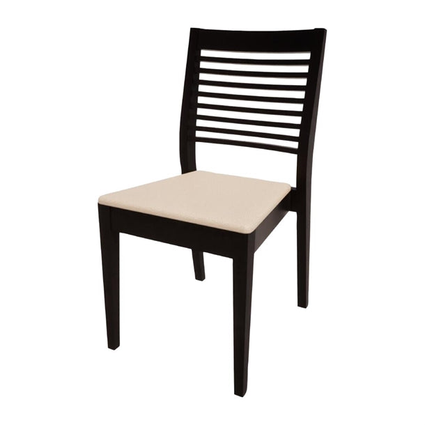 Bolero Bespoke Marty B Stacking Chair in Cream/Charcoal - HS379 All Chairs Bolero Bespoke   