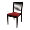 Bolero Bespoke Marty B Stacking Chair in Red/Charcoal - HS389 All Chairs Bolero Bespoke   