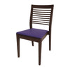Bolero Bespoke Marty B Stacking Chair in Blue/Wenge - HS393 All Chairs Bolero Bespoke   