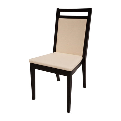 Bolero Bespoke Bia B Stacking Chair in Cream/Charcoal - HS429 All Chairs Bolero Bespoke   