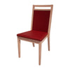 Bolero Bespoke Bia B Stacking Chair in Red/Beech - HS435 All Chairs Bolero Bespoke   