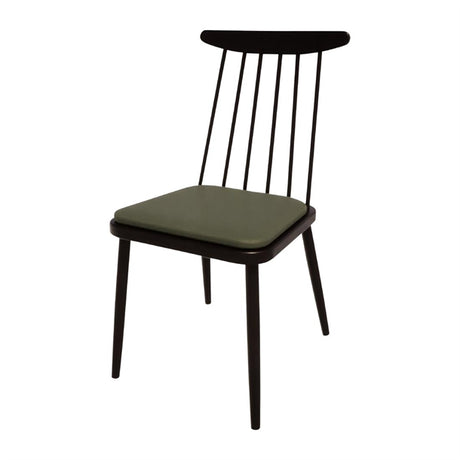 Bolero Bespoke Frank Side Chair Olive/Charcoal - HS459 All Chairs Bolero Bespoke   
