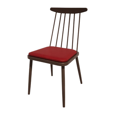 Bolero Bespoke Frank Side Chair Red/Wenge - HS463 All Chairs Bolero Bespoke   