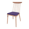 Bolero Bespoke Frank Side Chair Blue/Beech - HS465 All Chairs Bolero Bespoke   