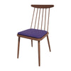 Bolero Bespoke Frank Side Chair Blue/Walnut - HS467 All Chairs Bolero Bespoke   