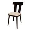 Bolero Bespoke Bamba Side Chair Cream/Charcoal - HS479 All Chairs Bolero Bespoke   