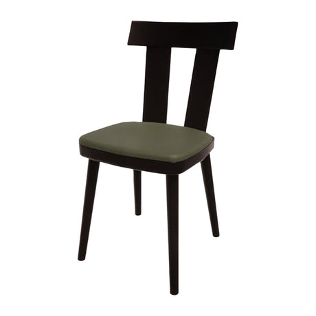 Bolero Bespoke Bamba Side Chair Olive/Charcoal - HS484 All Chairs Bolero Bespoke   