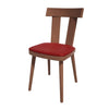 Bolero Bespoke Bamba Side Chair Red/Walnut - HS487 All Chairs Bolero Bespoke   