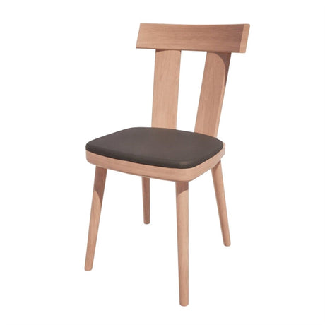 Bolero Bespoke Bamba Side Chair Anthracite/Beech - HS495 All Chairs Bolero Bespoke   