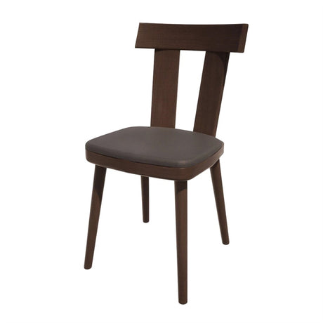Bolero Bespoke Bamba Side Chair Anthracite/Wenge - HS498 All Chairs Bolero Bespoke   
