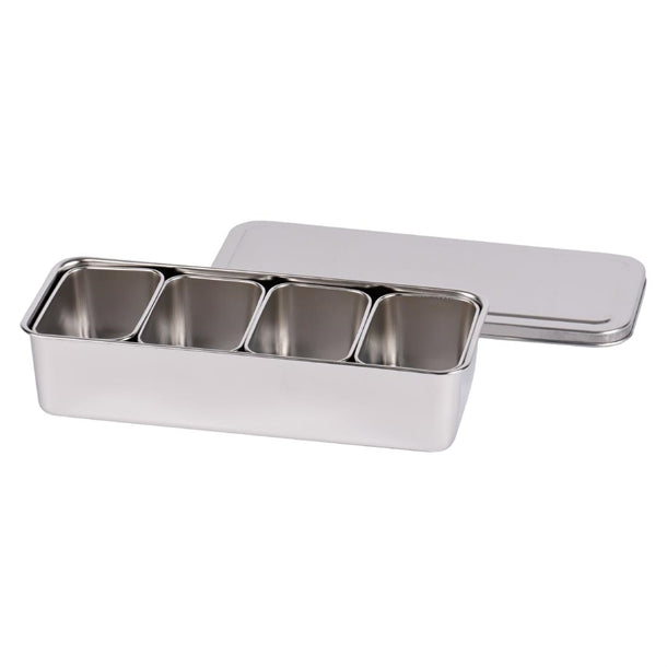 Louis Tellier Japanese Container with Four Compartments 281x118x63mm - HS511  Tellier   