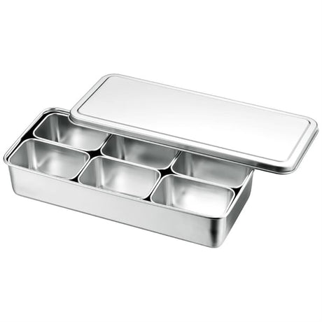 Louis Tellier Japanese Container with Six Compartments 328x148x63mm - HS512  Tellier   