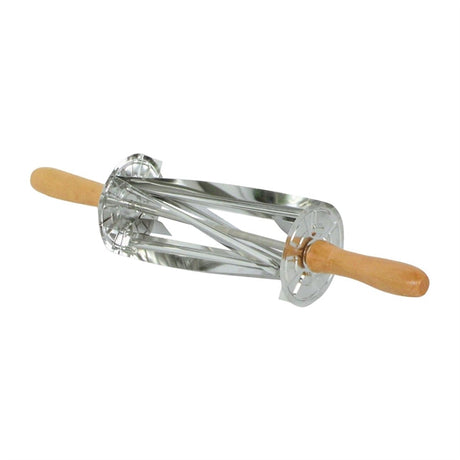 Gobel Stainless Steel Croissant Roller Cutter with Wooden Handle 510x95x95mm - HS517  Gobel   