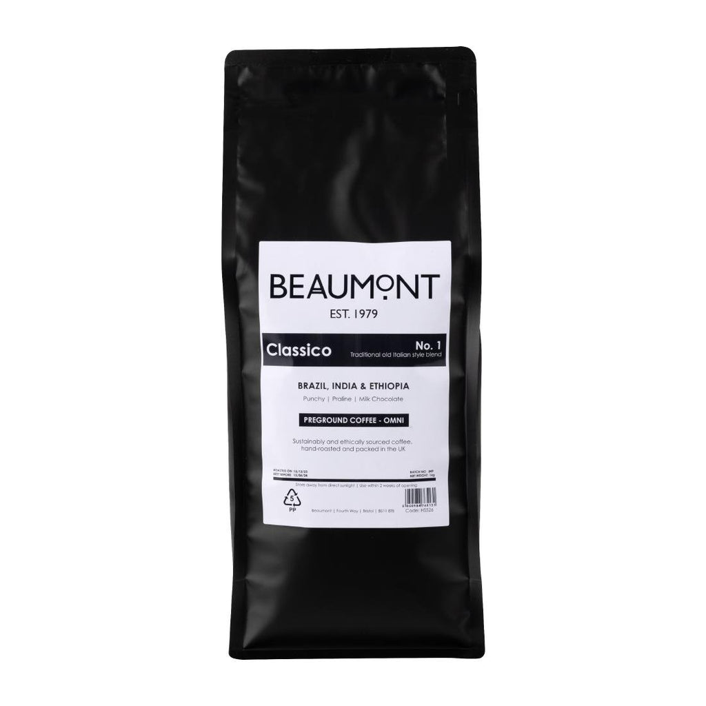 Beaumont No.1 Classico Coffee Omni Grind 1kg - HS526  Beaumont   