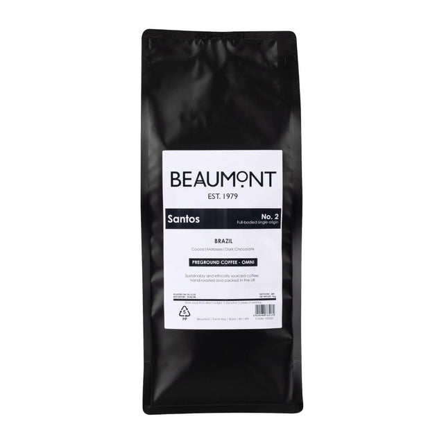Beaumont No.2 Santos Coffee Omni Grind 1kg - HS530  Beaumont   