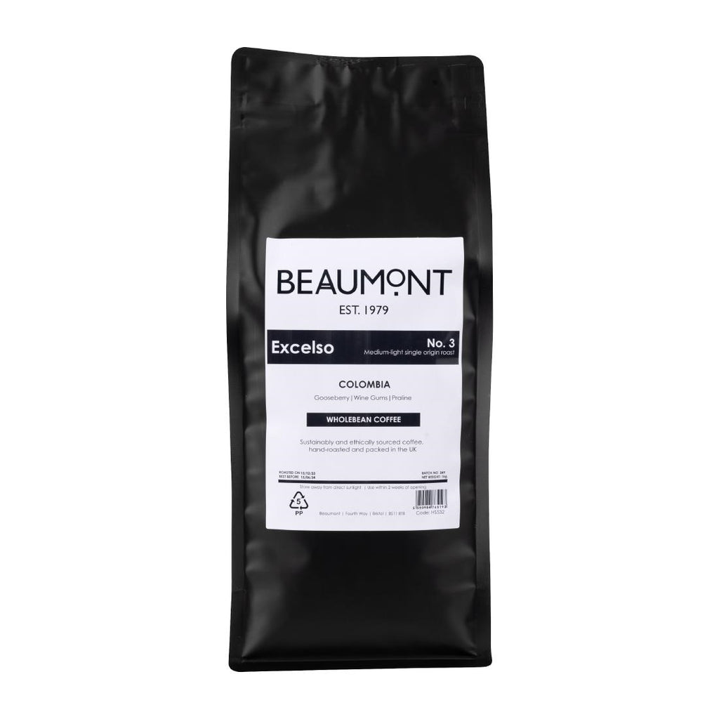 Beaumont No.3 Excelso Coffee Beans 1kg - HS532  Beaumont   