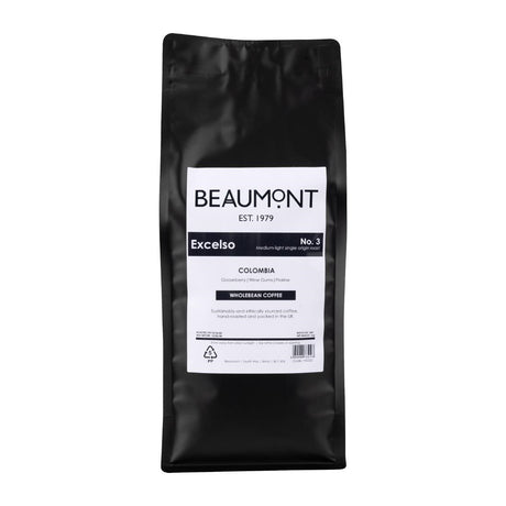 Beaumont No.3 Excelso Coffee Beans 1kg - HS532  Beaumont   