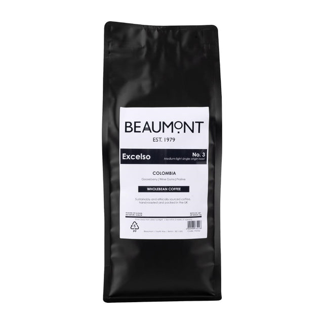 Beaumont No.3 Excelso Coffee Beans 1kg - HS532  Beaumont   