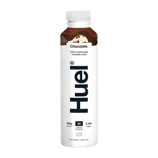 HUEL Nutritionally Complete Meal Drink - Chocolate 500ml (Pack of 8) - HS540  Huel   