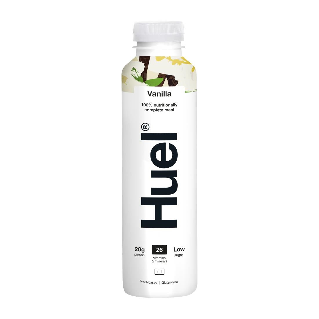 HUEL Nutritionally Complete Meal Drink - Vanilla 500ml (Pack of 8) - HS541  Huel   