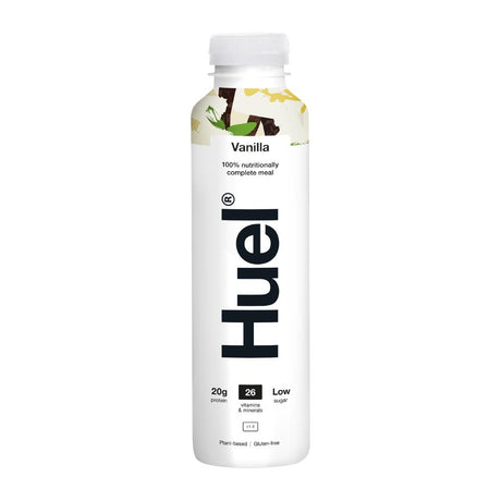 HUEL Nutritionally Complete Meal Drink - Vanilla 500ml (Pack of 8) - HS541  Huel   