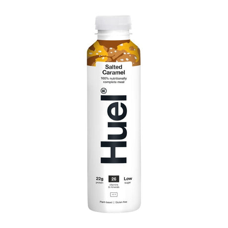 HUEL Nutritionally Complete Meal Drink - Salted Caramel 500ml (Pack of 8) - HS544  Huel   