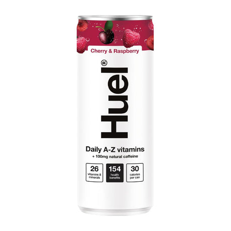 HUEL A-Z Vitamin Drink - Cherry and Raspberry (Pack of 12) - HS548  Huel   