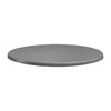 Enduratop Round Grey Table Top 700mm - HS637 Solid Colour Table Tops Everyday   