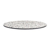 Extrema Round Mixed Terrazzo Table Top 690mm - HS683 Stone Effect Table Tops Everyday   
