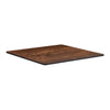 Extrema Square Vintage Copper Table Top 790x790mm - HS703 Wood Effect Table Tops Everyday   