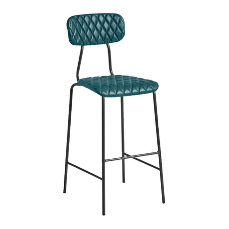 Kara Bar Stool Vintage Teal (Pack of 2) - HS743 All Stools Everyday   