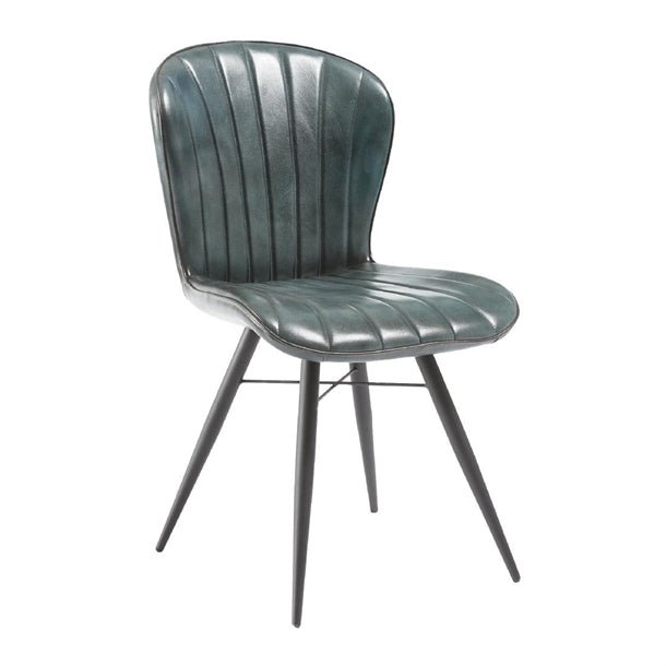 Lena Side Chair Steel Grey (Pack of 2) - HS751 Upholstered Dining Chairs Everyday   