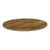 Solid Oak Natural Round Table Top 600mm - HS777 Wood Effect Table Tops Everyday   