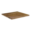 Solid Oak Natural Square Table Top 900x900mm - HS782 Wood Effect Table Tops Everyday   