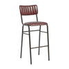 Tavo Stacking Bar Stool Vintage Red (Pack of 2) - HS786 All Stools Everyday   