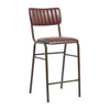 Tavo Stacking Mid Bar Stool Vintage Red (Pack of 2) - HS792 All Stools Everyday   