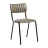Tavo Stacking Side Chair Vintage Dark Grey (Pack of 2) - HS797 Upholstered Dining Chairs Everyday   