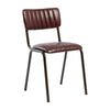 Tavo Stacking Side Chair Vintage Red (Pack of 2) - HS798 Upholstered Dining Chairs Everyday   