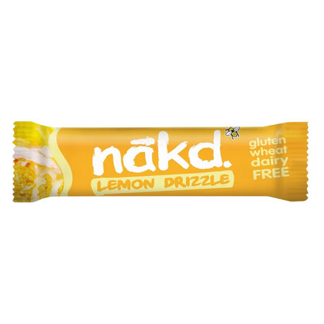 Nakd Bar Lemon Drizzle 35g (Pack of 18) - HS827  Nakd   