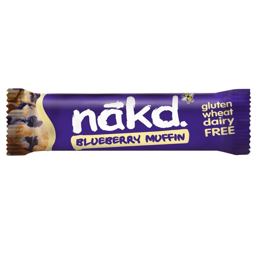 Nakd Bar Blueberry Muffin 35g (Pack of 18) - HS828  Nakd   