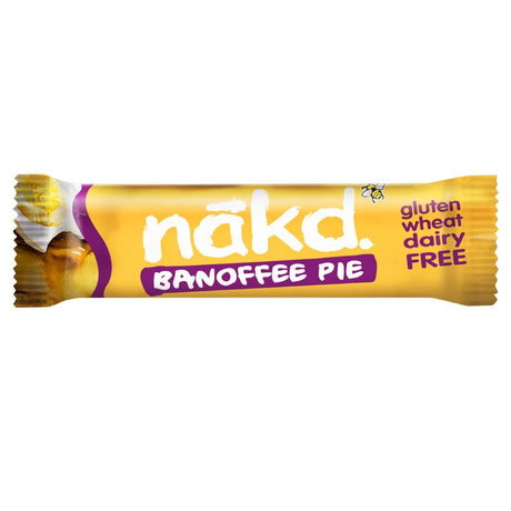 Nakd Bar Banoffee Pie 35g (Pack of 18) - HS830  Nakd   
