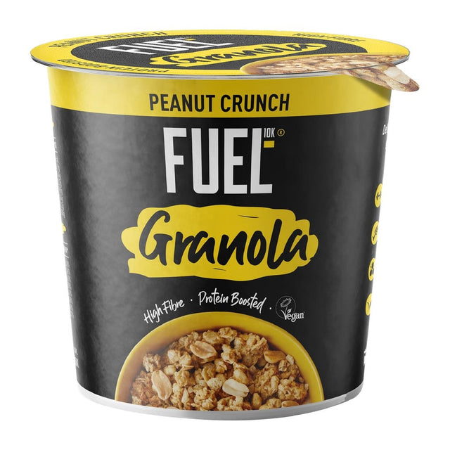 FUEL 10K Peanut Crunch Granola 70g (Pack of 8) - HS847  Fuel 10k   