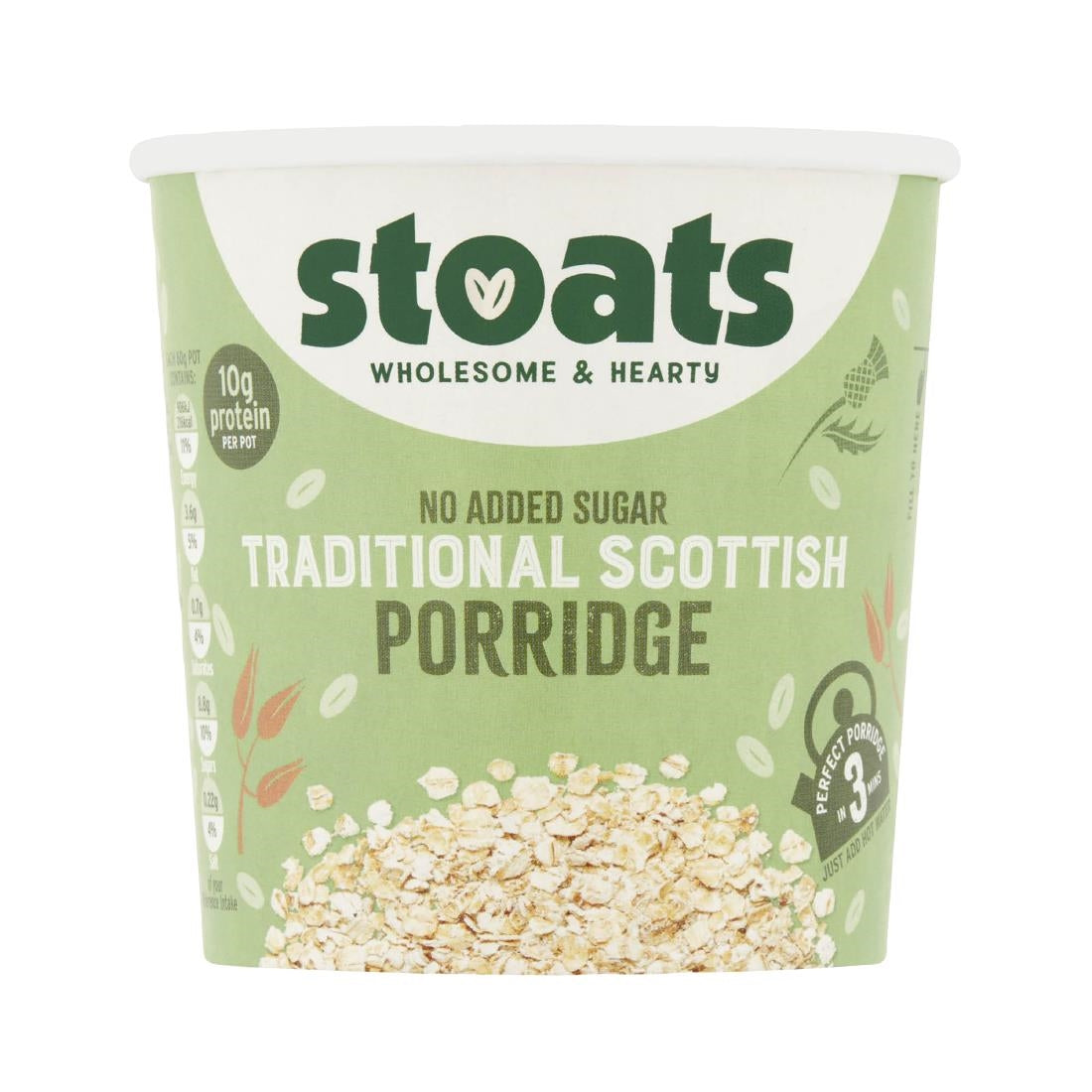 Stoats Classic Porridge Pots 60g (Pack of 16) - HS854  Stoats   