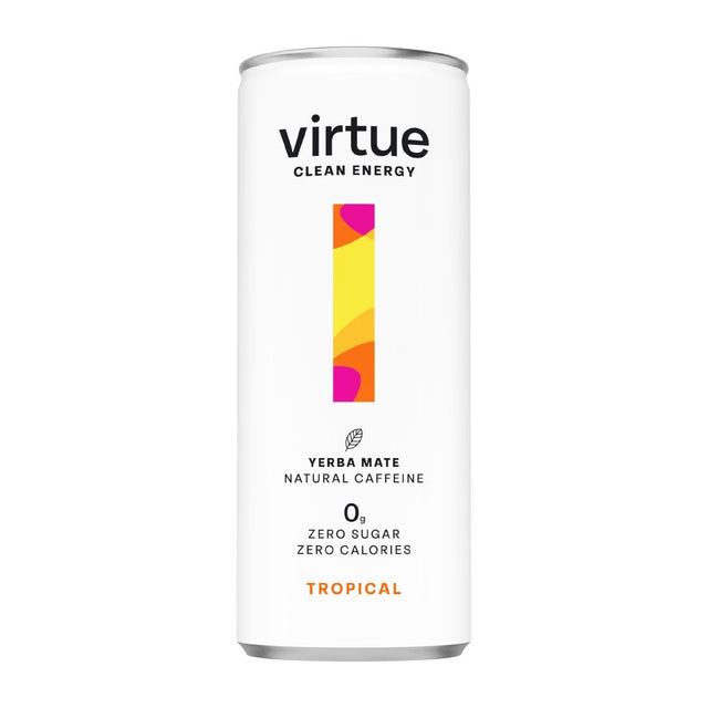 Virtue Clean Energy Tropical Drink 250ml (Pack of 12) - HS863  Virtue   